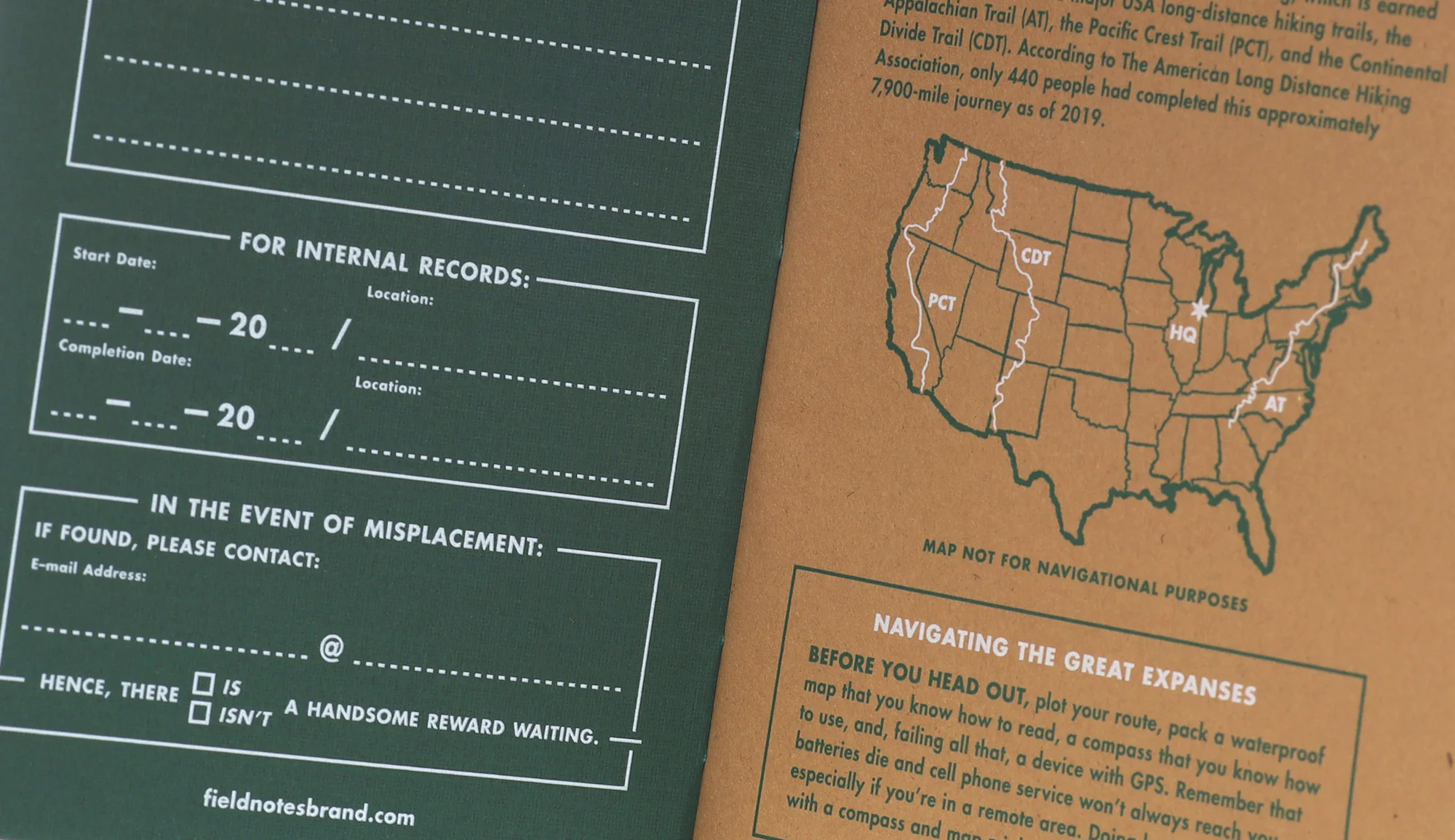 Field Notes | Field Notes: Trailhead Edition