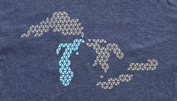 Navy Blue Great Lakes T-Shirt