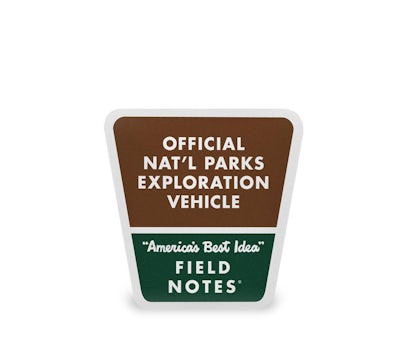 Fnc 43Wd National Parks Window Decal A2