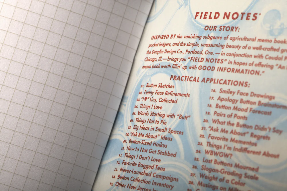 Field Notes | Busy Beaver